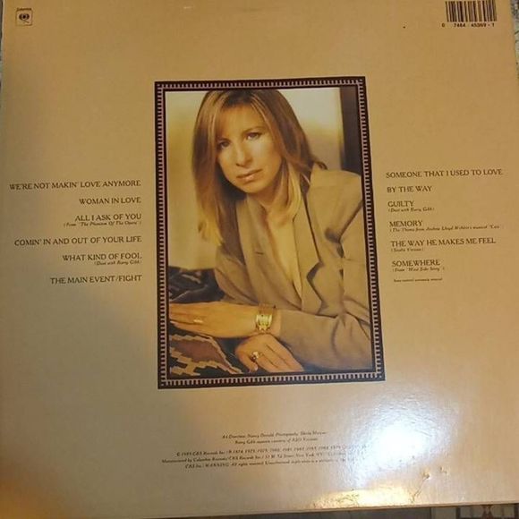 Barbra Streisand a Collection Greatest‎ Hits & More Album Vinyl LP - Picture 5 of 5